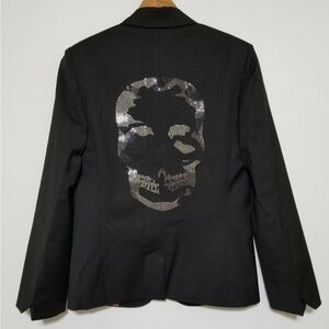 Zadig & Voltaire | vedy embellished skull blazer | size 36 | nwot